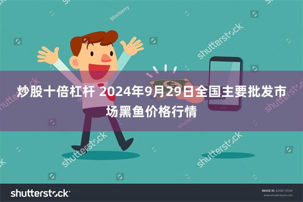 炒股十倍杠杆 2024年9月29日全国主要批发市场黑鱼价格行情