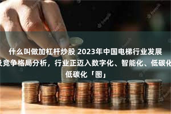 什么叫做加杠杆炒股 2023年中国电梯行业发展现状及竞争格局分析，行业正迈入数字化、智能化、低碳化「