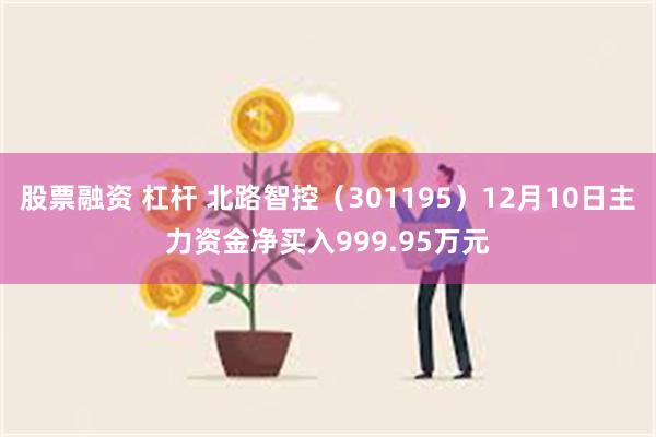 股票融资 杠杆 北路智控（301195）12月10日主力资金净买入999.95万元