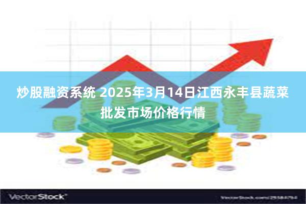 炒股融资系统 2025年3月14日江西永丰县蔬菜批发市场价格行情